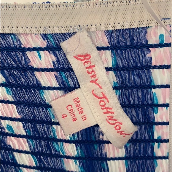 Betsey Johnson Strapless Ruffle Dress - Picture 9 of 10